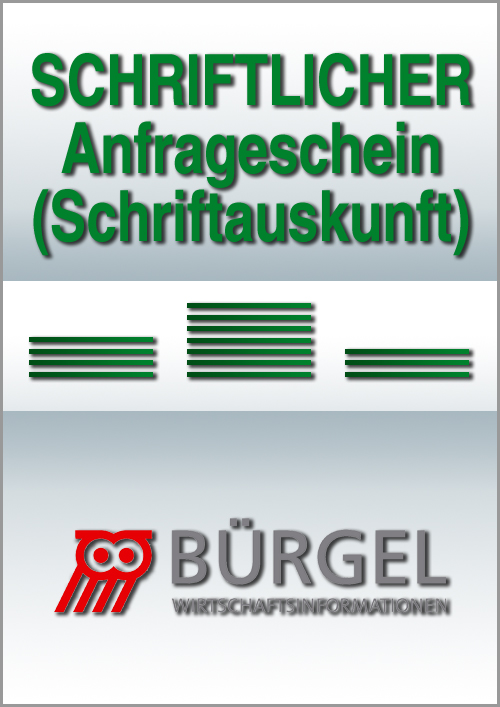 Bürgel - Schriftauskunft