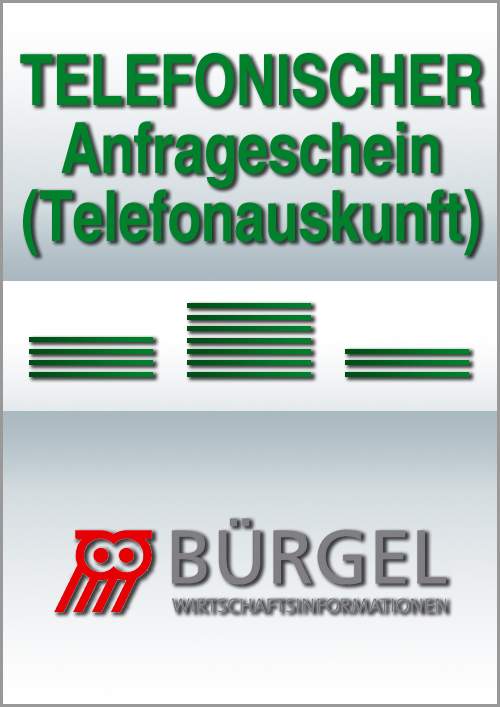 Bürgel - Telefonauskunft